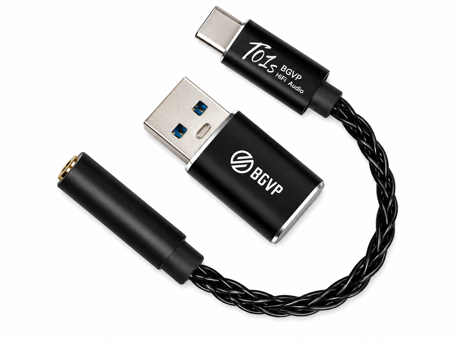 Підсилювач для навушників BGVP HIFI DAC USB Type-C 3,5 мм Nexus CX31993 (1010-997-01)