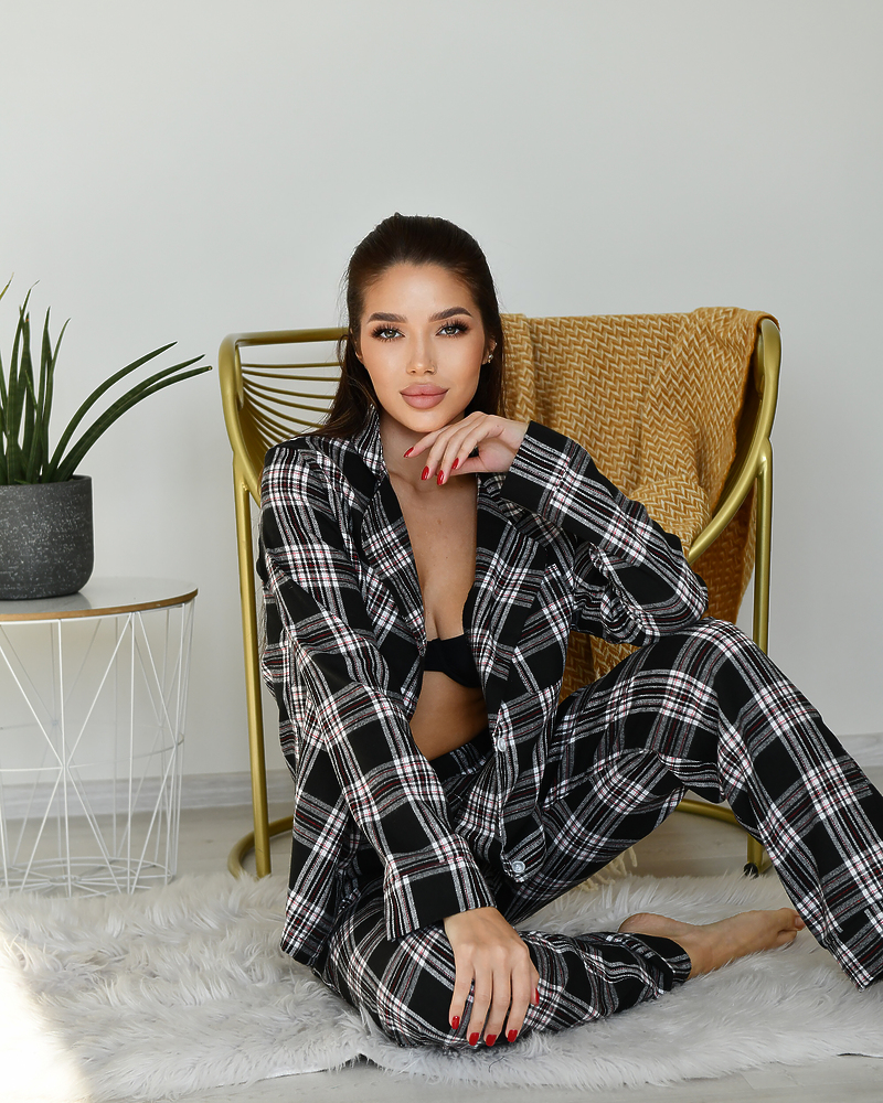 Піжама жіноча Модельєр 7879 р. 46 Різнокольоровий (11384) - фото 6 Піжама жіноча Модельєр 7879 р. 46 Різнокольоровий (11384) - фото 6