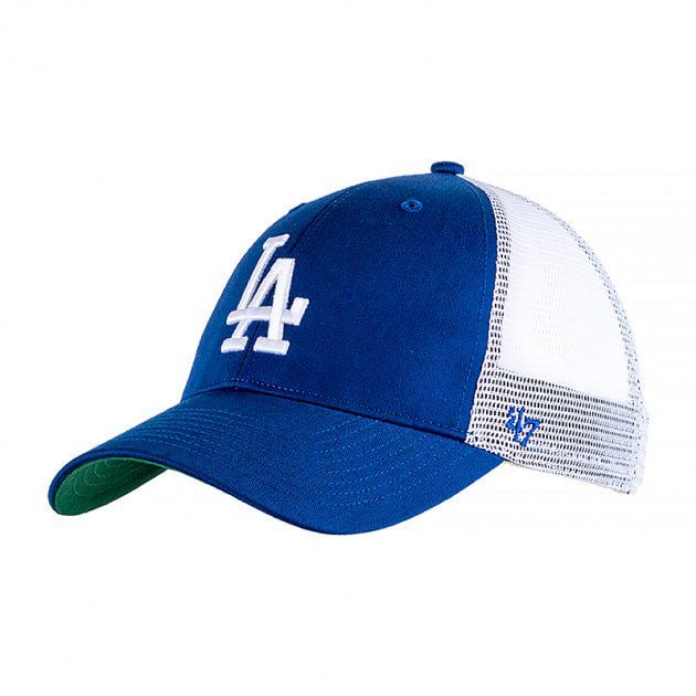 Кепка-тракер 47 Brand LA DODGERS ROYAL BRANSON MESH Unisex OSFA Синій/Білий (193234781101)