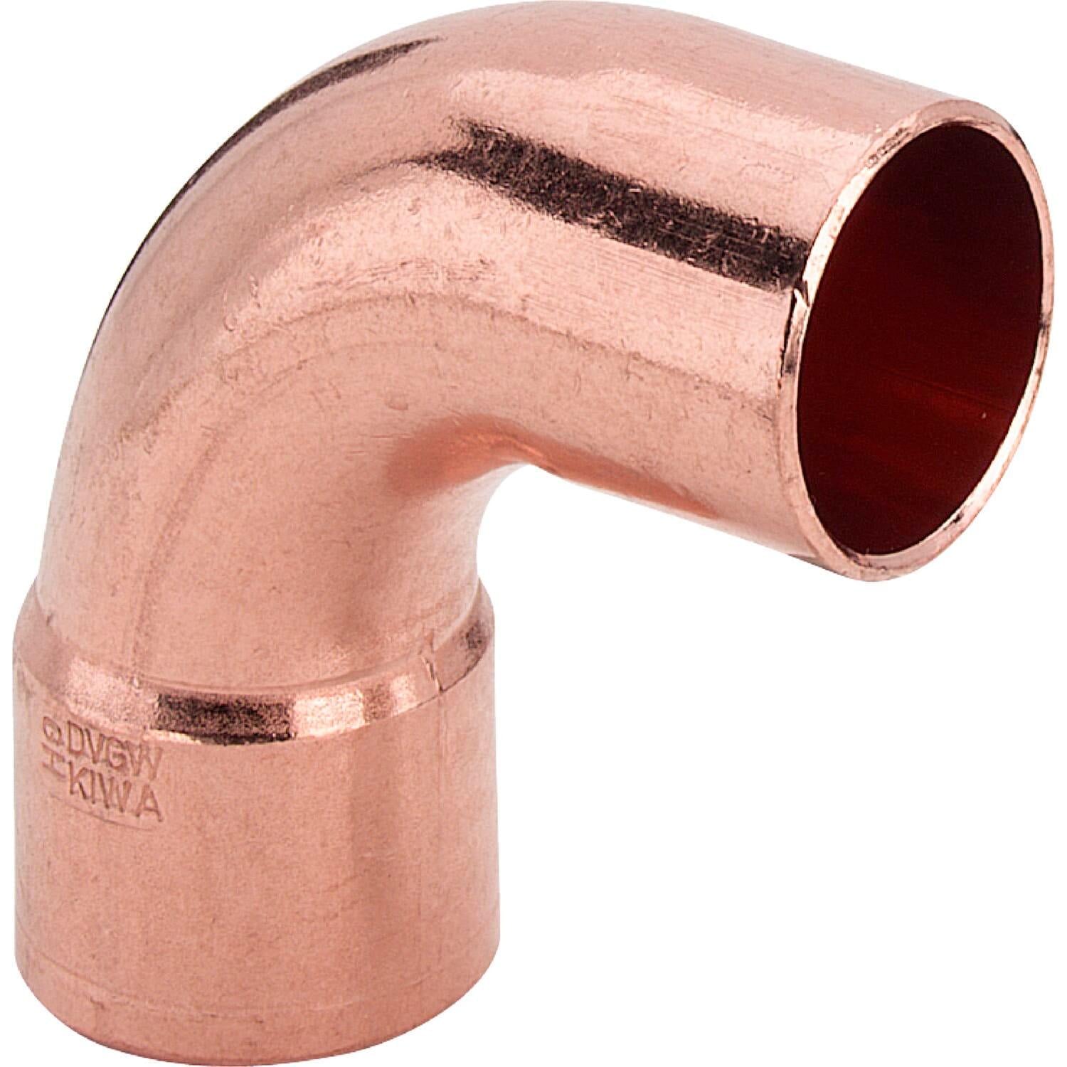 Угольник медный Viega 95001a d 8 1 муфта 90° (117184)