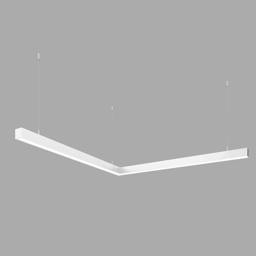 Светильник светодиодный управляемый X-LED угловой 80 Вт 800x800x43 мм Белый (LSNA-80dw) - фото 1 Светильник светодиодный управляемый X-LED угловой 80 Вт 800x800x43 мм Белый (LSNA-80dw) - фото 1