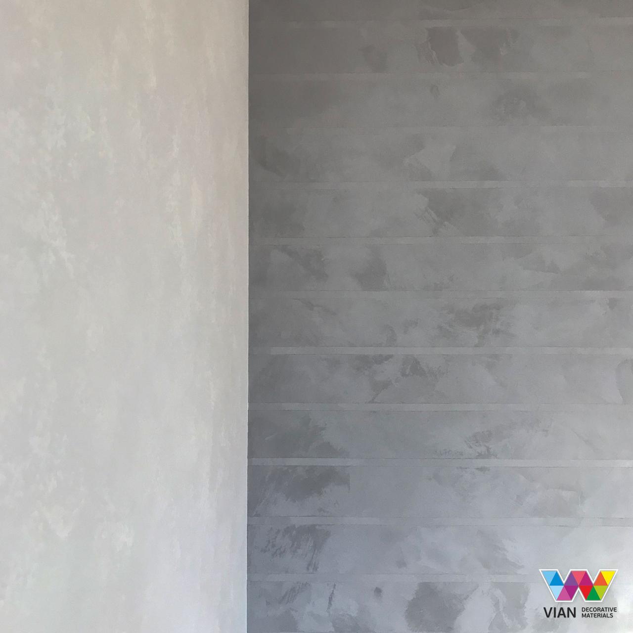 Декоративная фактурная штукатурка с перламутром Vian Велюр 3 кг - фото 8