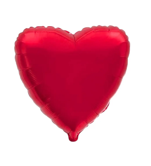 Сердце фольгированное Flexmetal 45 см Красный (29010135)