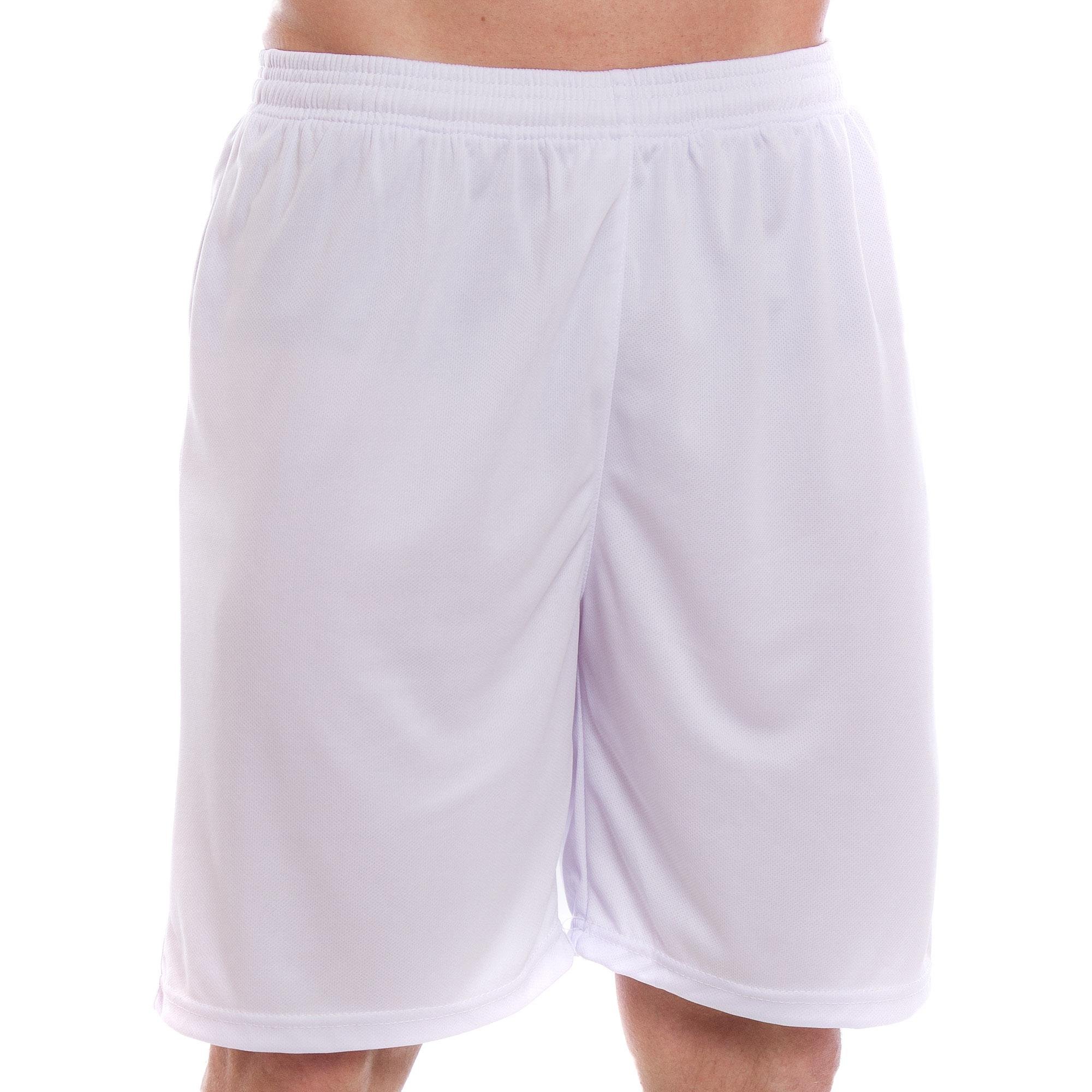 Шорты футбольные SP-Sport CO-1677 полиэстер M Белый (CO-1677_Белый_M)