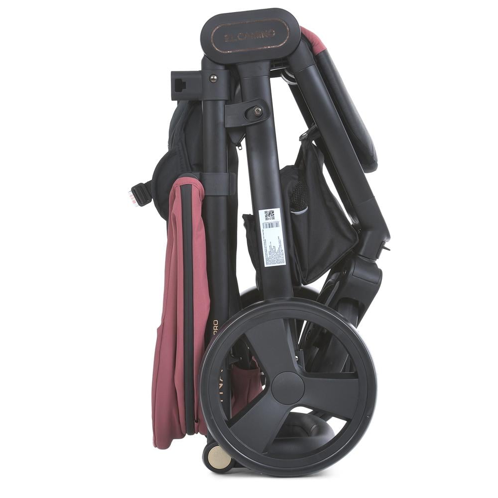 Коляска дитяча El Camino ME 1053-3 DYNAMIC PRO Dusty Rose - фото 12