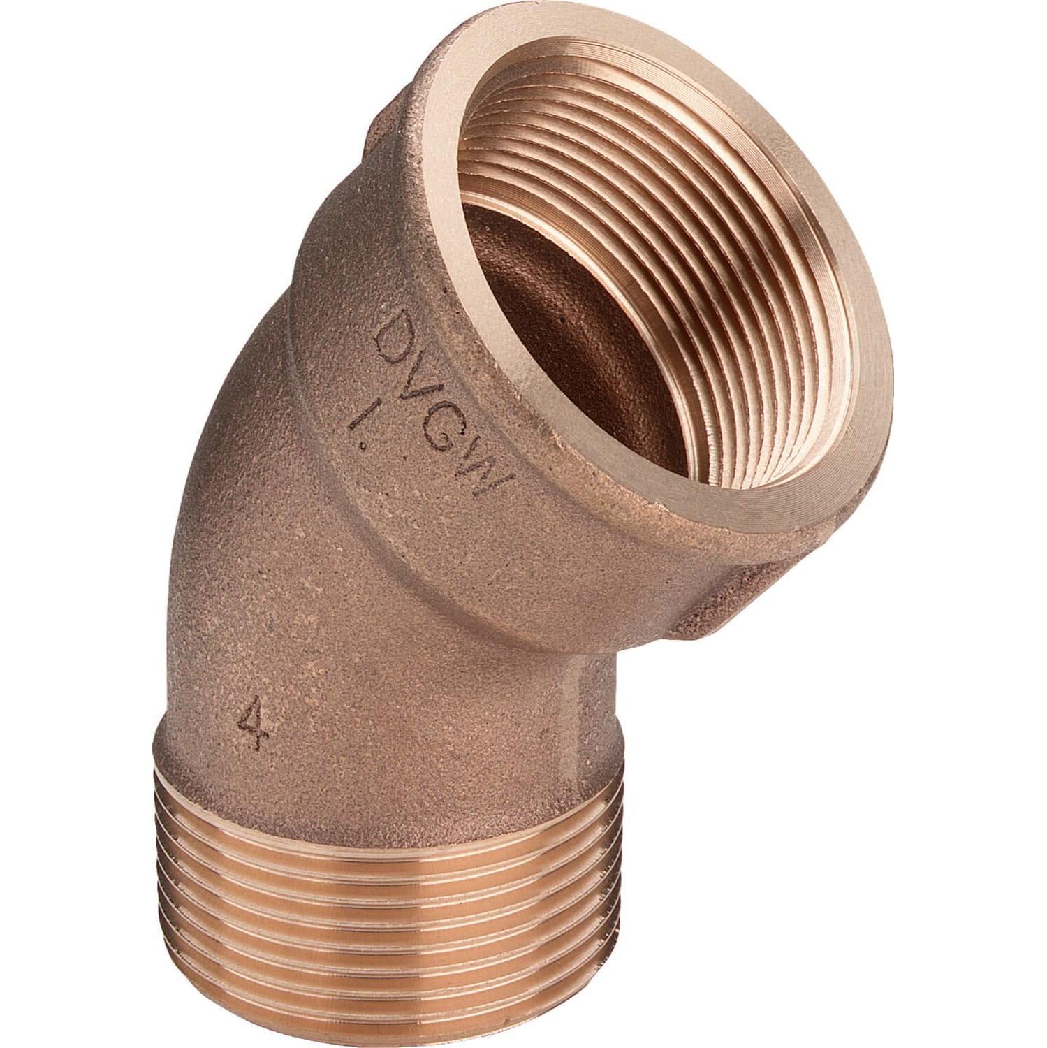 Уголок бронзовый Viega 3121 d 1" ВН 45° (264161)