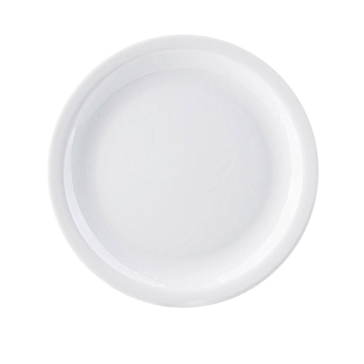 Тарелка фарфоровая мелкая Lubiana Ameryka 250 мм (136)