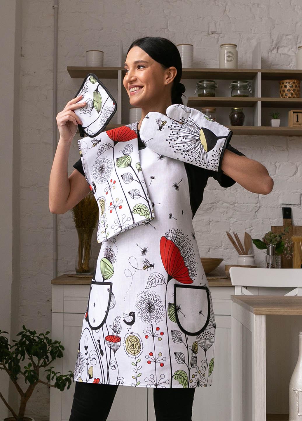 Кухонный набор Одуванчики 4 шт. (кнодв) - фото 2 Кухонный набор Одуванчики 4 шт. (кнодв) - фото 2