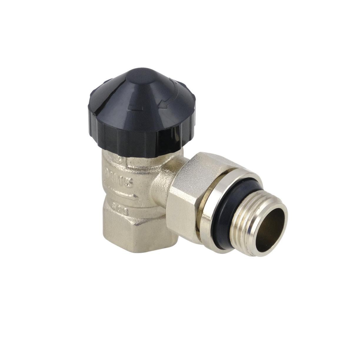 Термостатический клапан угловой Raftec 1/2х1/2" (72224) Термостатический клапан угловой Raftec 1/2х1/2" (72224)
