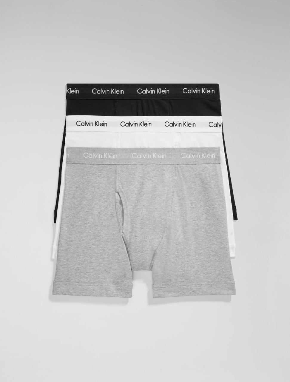 Набір трусів боксери Calvin Klein 3 шт. M Різнокольоровий (2542038359)