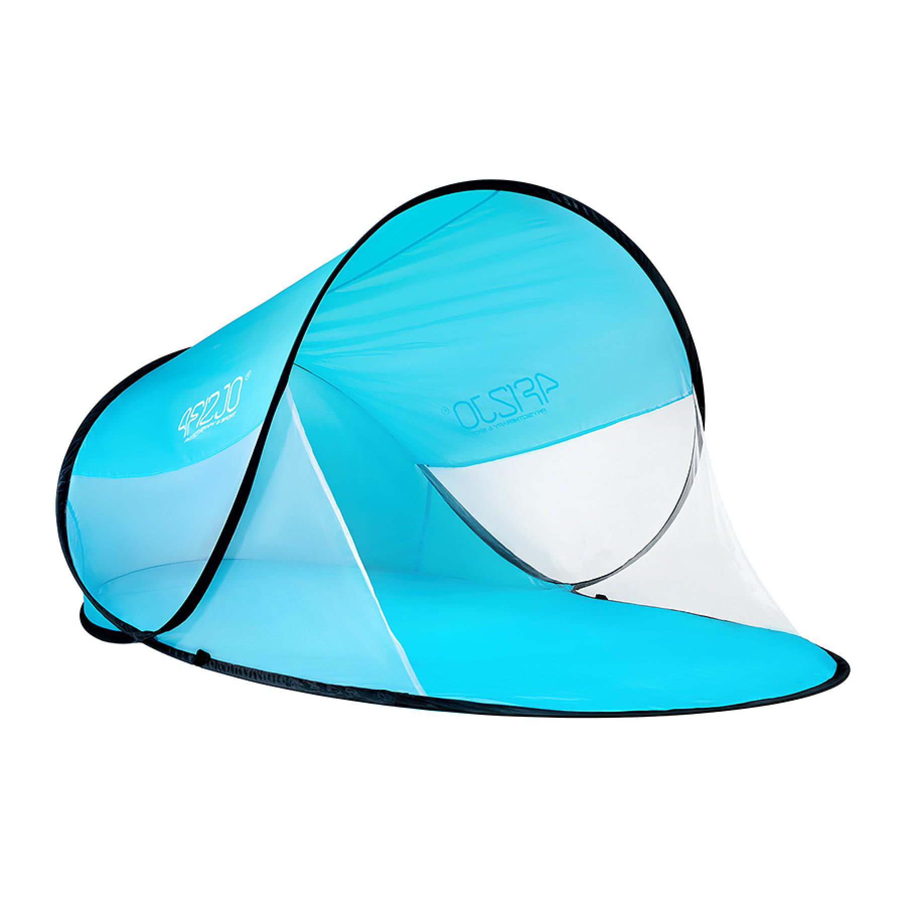 Тент пляжний 4fizjo Pop Up 120x190 см Sky Blue/White (4FJ0223)
