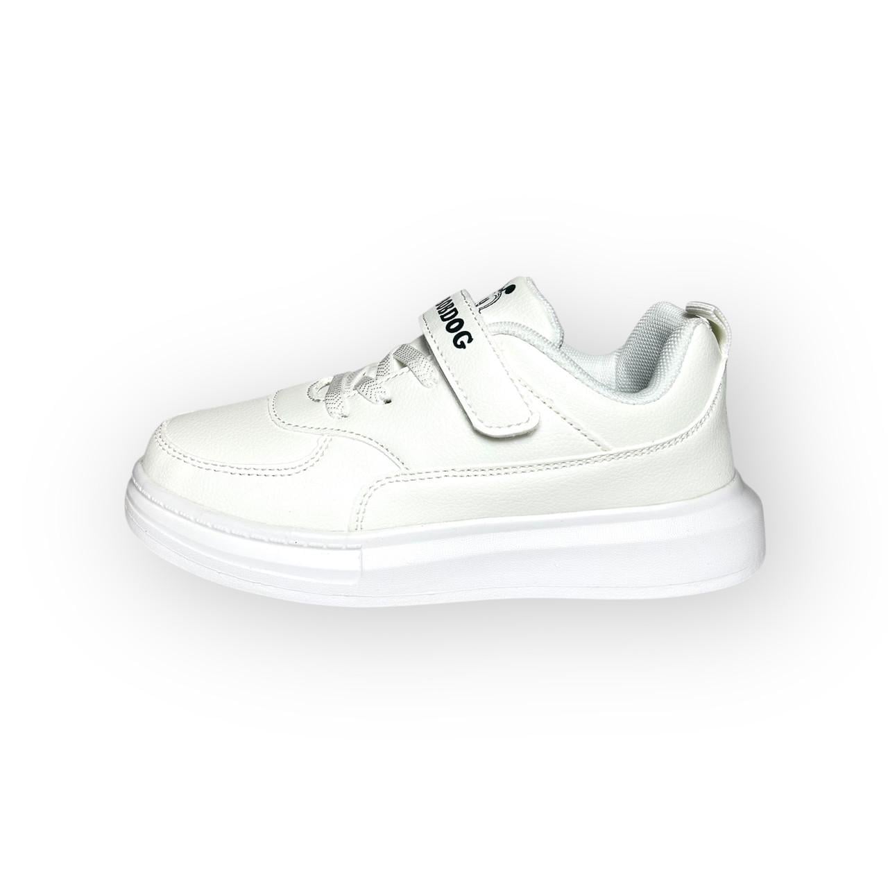 Кроссовки детские для девочки BobDog на платформе р. 27-16,5 см Белый (31043256)