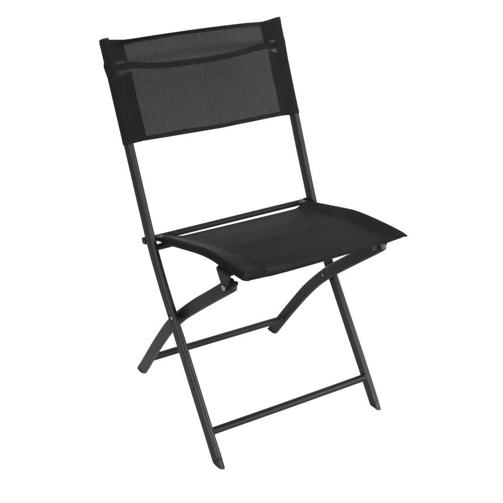 Стул садовый раскладной Bonro B-5055 Черный (4240052512)