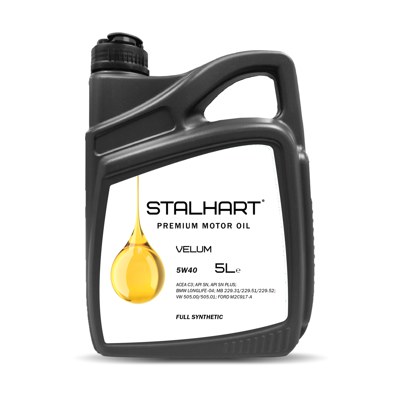 Моторное масло Stalhart VELUM 5W-40 синтетика 5 л (745334)