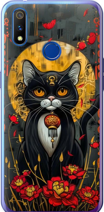 Чехол на Realme X Lite China Cat (6134u-2030-42517)