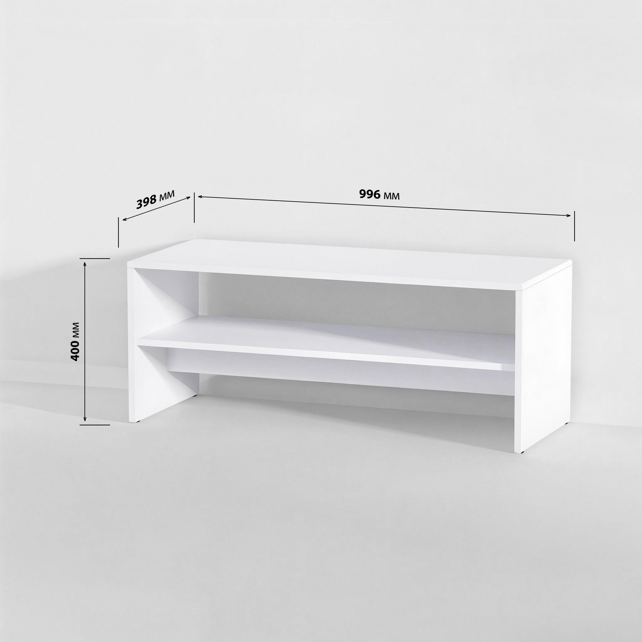 Журнальний стіл F-80 996х398х400 мм Білий/Венге Магія - фото 4 Журнальний стіл F-80 996х398х400 мм Білий/Венге Магія - фото 4