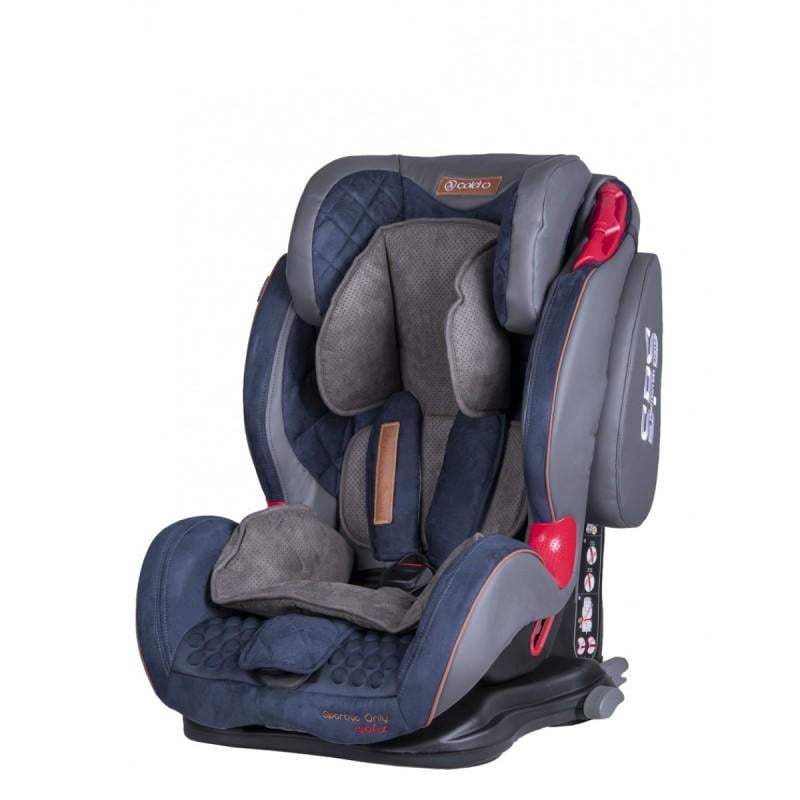Автокресло Coletto Sportivo Only 1-2-3 группа 9-36 кг с системой Isofix и SPS Синий (Sportivo Only-3)