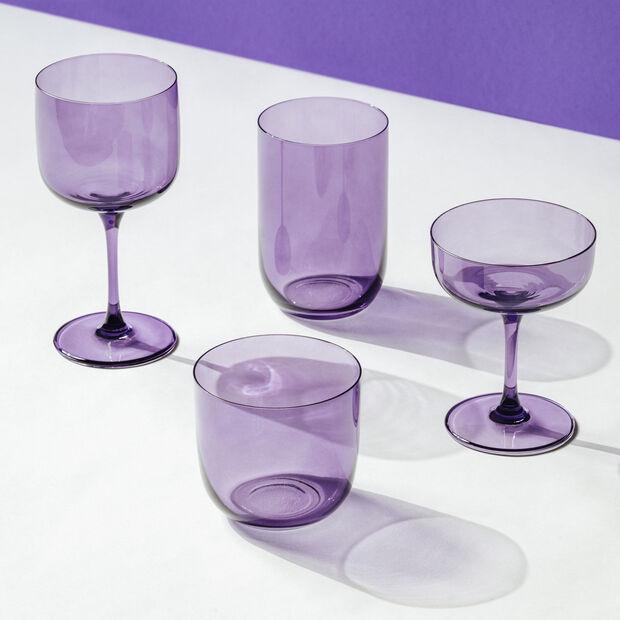 Набір склянок для води Villeroy & Boch Like Glass Lavender 385 мл 2 шт. Фіолетовий (1951828190) - фото 2