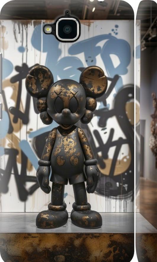 Чехол на Huawei Y6 Pro Bronze kaws v2 (6098m-355-42517)