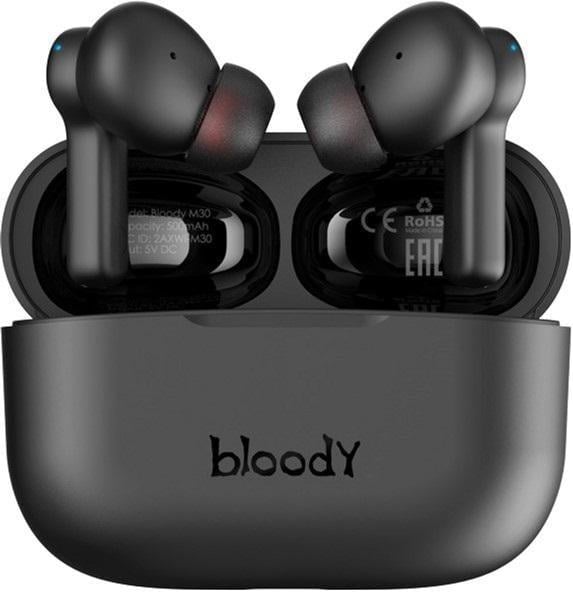 Гарнитура Bloody M30 Черный/Красный (334371)