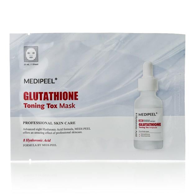 Маска отбеливающая тонизирующая тканевая Medi-Peel Glutathione Toning Tox Mask 25 мл