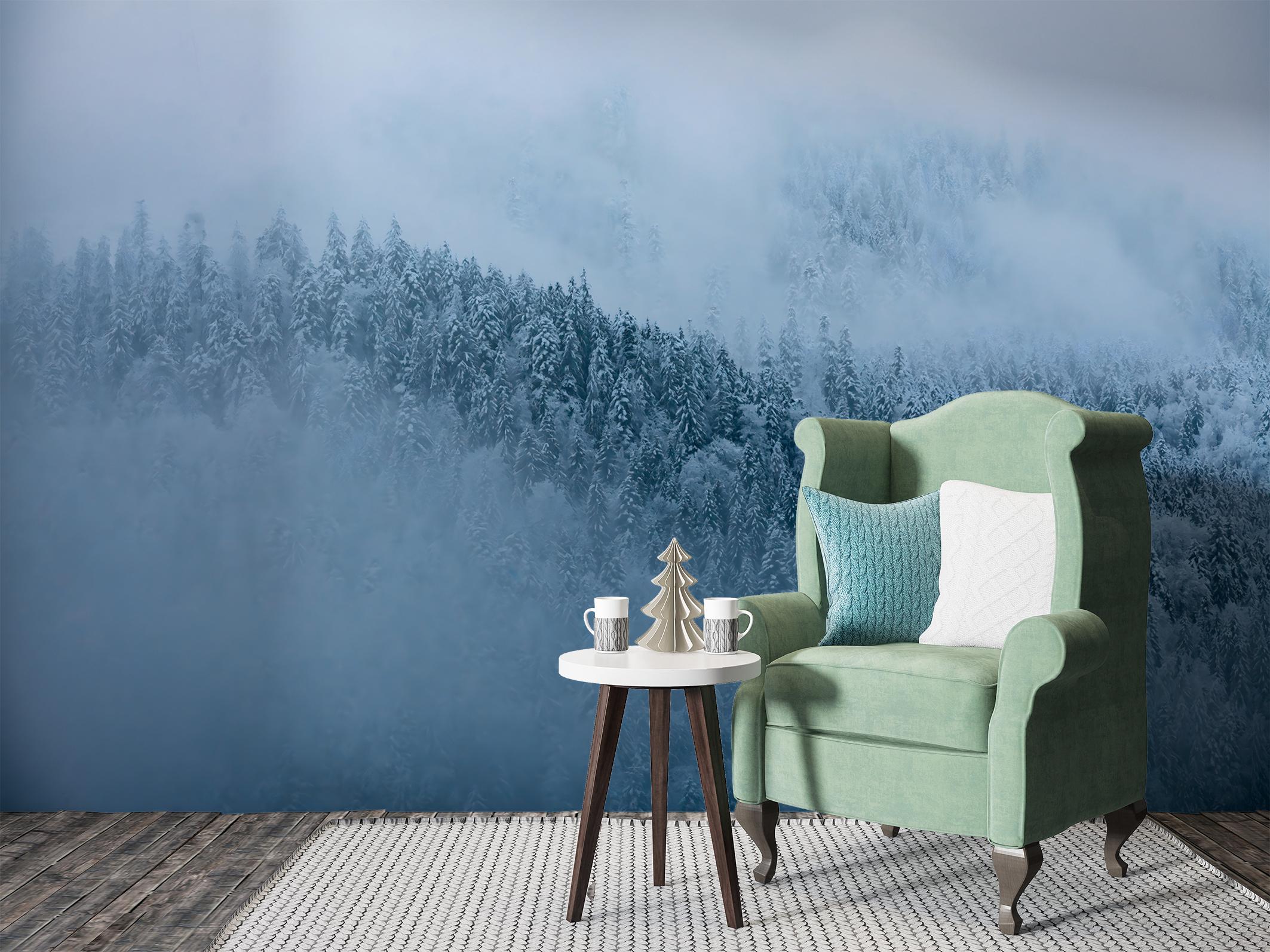 Фотообои флизелиновые Upstream Зимний лес 230х153 см (S5NTR-114/3) - фото 5 Фотообои флизелиновые Upstream Зимний лес 230х153 см (S5NTR-114/3) - фото 5