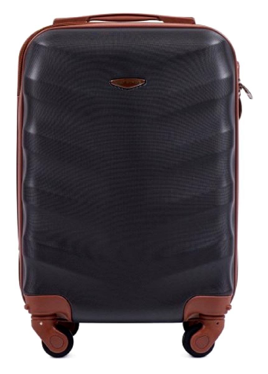 Чемодан пластиковый WINGS 402 микро Черный (Wp00458) - фото 2