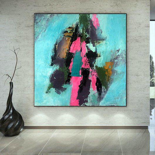 Картина на холсте ArtSale Абстракция 70х70 см abst0136