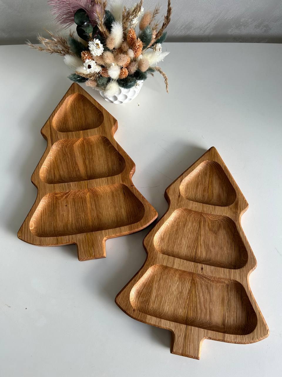 Менажница дубова Елка 29x22 см (2006344579) - фото 3