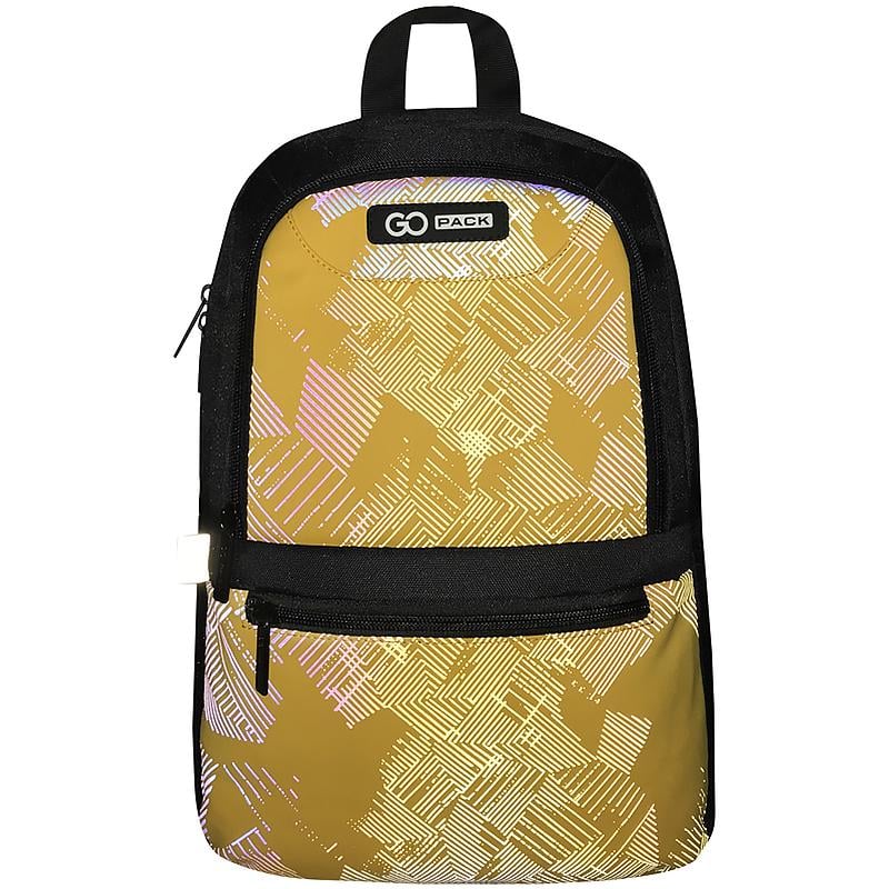 Рюкзак підлітковий GoPack Education Teens 37x24x9 см 10 л Чорно-жовтий (GO22-119S-2) - фото 7