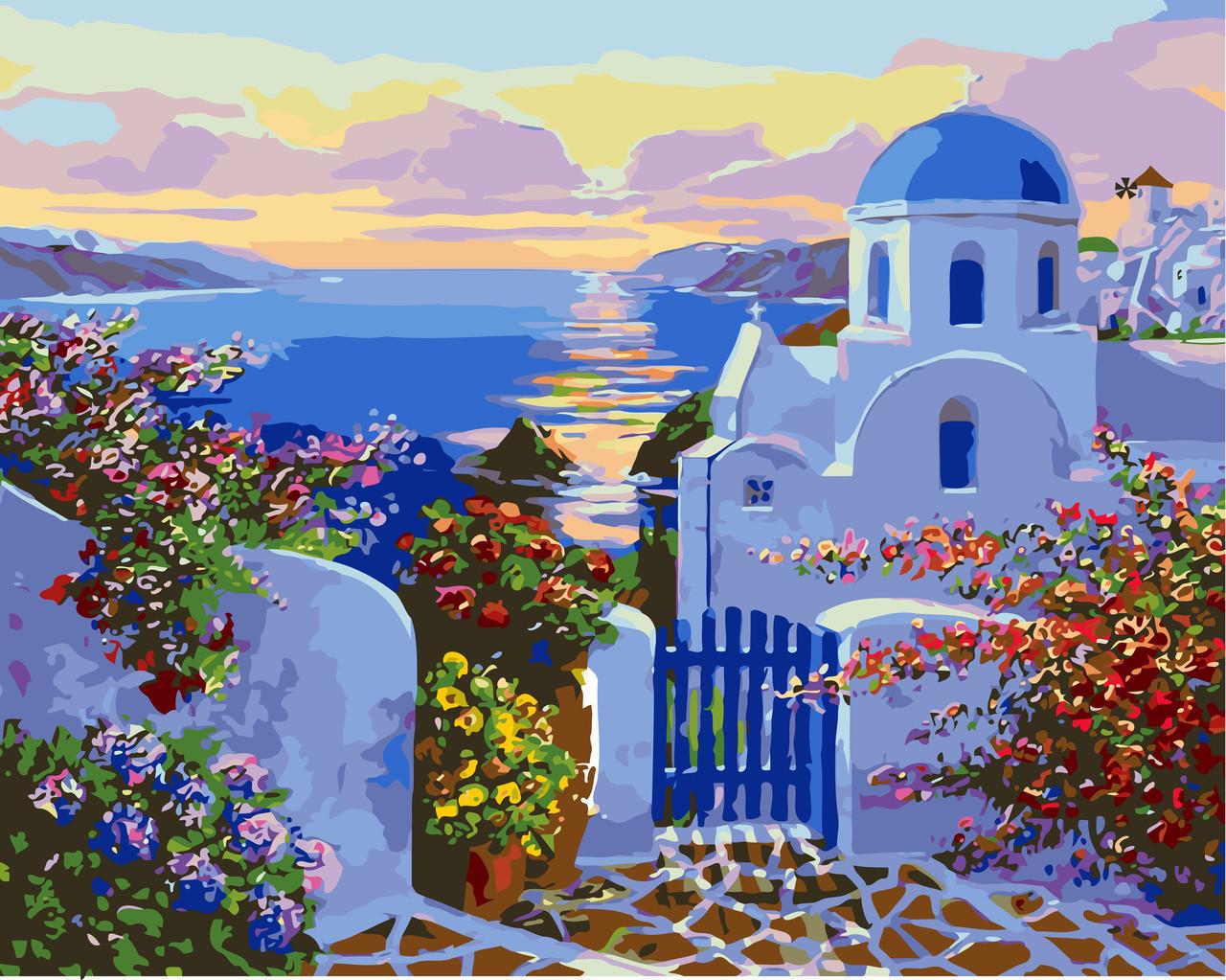 Картина по номерам Идейка У самого моря 40x50 см (skl-КНО2162)