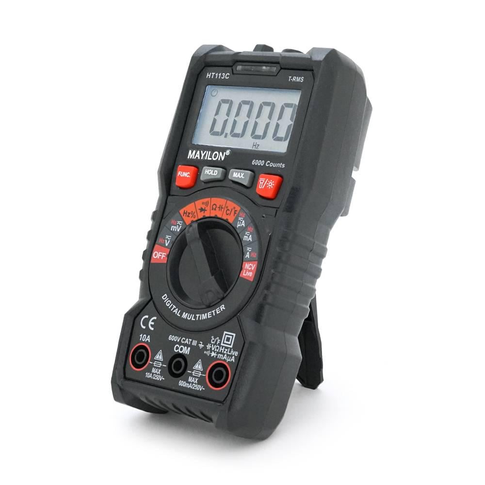Мультиметр Mayilon HT-113C вимірювання V A R C F (35936)