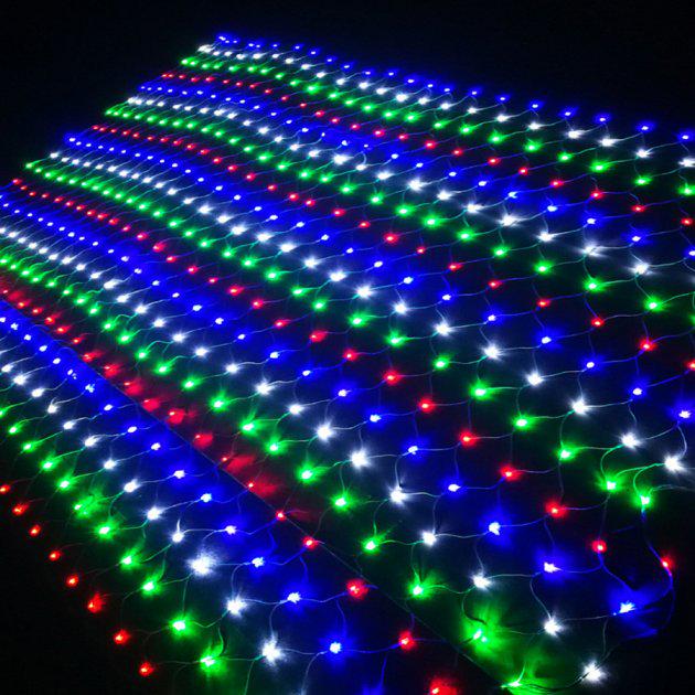 Гирлянда RD-7160 Сетка 120 LED 1,5 м x 1,5 м Белый/Разноцветный Гирлянда RD-7160 Сетка 120 LED 1,5 м x 1,5 м Белый/Разноцветный