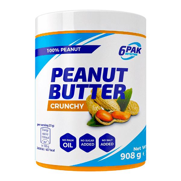 Замінник харчування 6PAK Nutrition Peanut Butter Pak 908 g /36 servings/ Crunchy