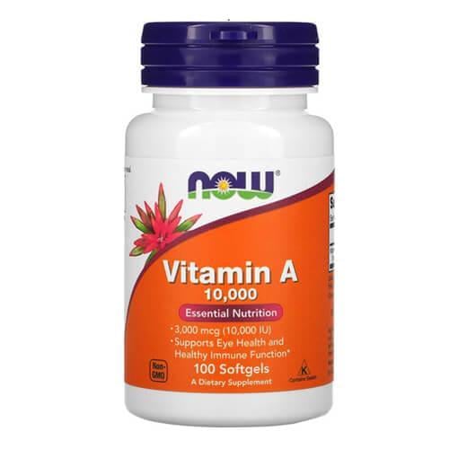 Витамин А NOW Vitamin A 10,000 IU 100 Softgels (NOW-00330) Витамин А NOW Vitamin A 10,000 IU 100 Softgels (NOW-00330)