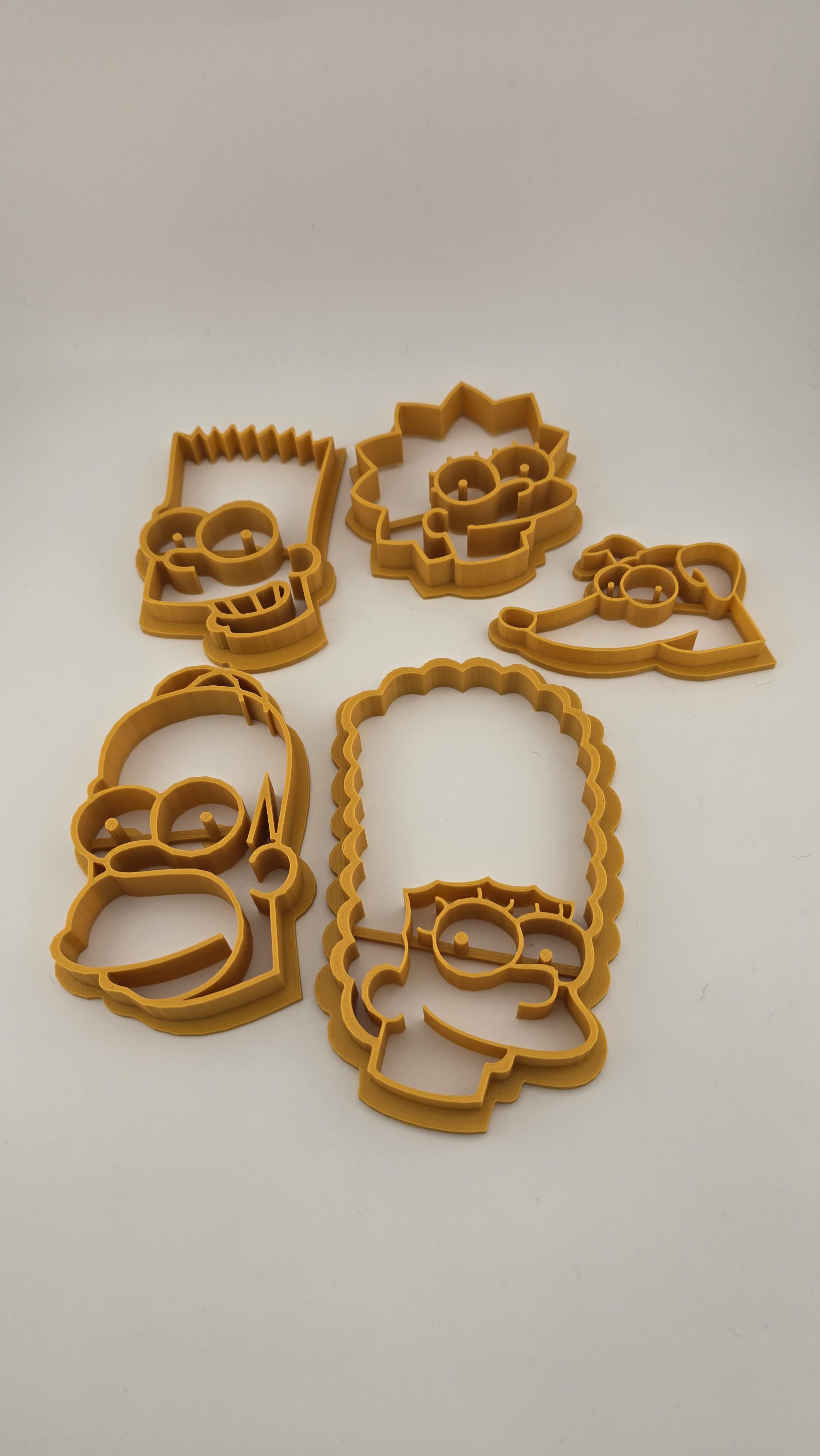 Формочки для печенья Симпсоны (28326392) - фото 2 Формочки для печенья Симпсоны (28326392) - фото 2