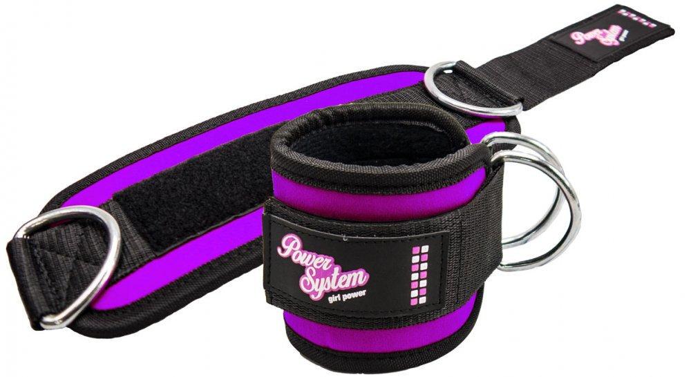 Манжети на щиколотці Power System PS-3450 Ankle Strap Gym Babe Purple (PS_3450_Purple)