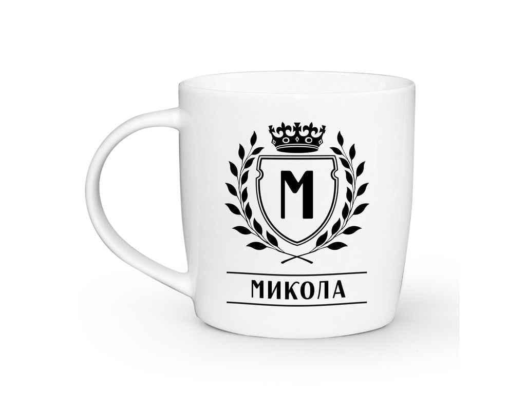 Чашка Kvarta бочка 0 Чашка Kvarta бочка "Микола" в подарочной коробке 360 мл (2523)