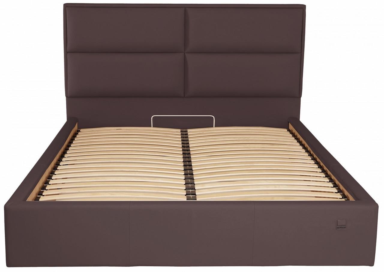 Кровать Sheffield Comfort Fly 2231 с подъемным механизмом и нишей для белья 120х200 см Темно-коричневый