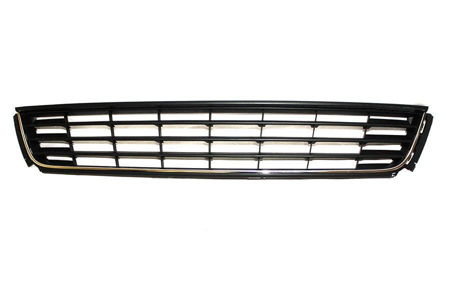 Решетка бампера AVTM Volkswagen Polo V SDN 09-15 средняя с хром молдингом (7426 910)