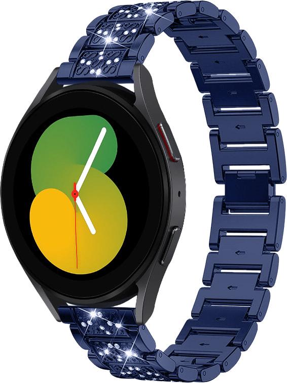 Браслет металлический Glam для Galaxy Watch 5 40 мм Blue (32815-28)
