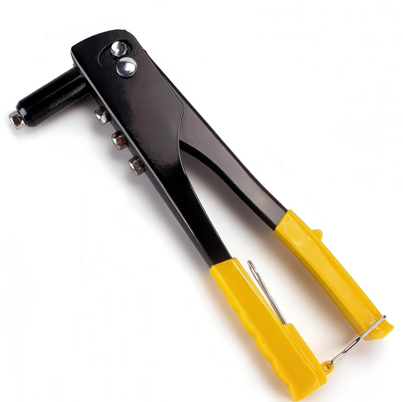 Заклепочник ручний посилений із комплектом насадок 2,4–4,8 мм (PSTKLP-1355)