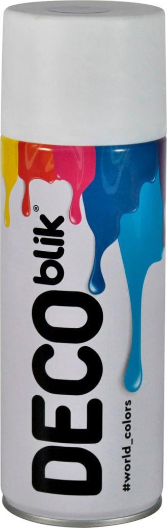 Краска-спрей Deco Blik 400 мл RAL 9005 Черный глянец