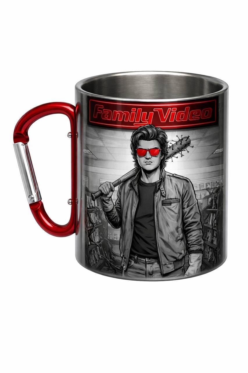 Чашка металева Стів Харінгтон Stranger Things 280 мл