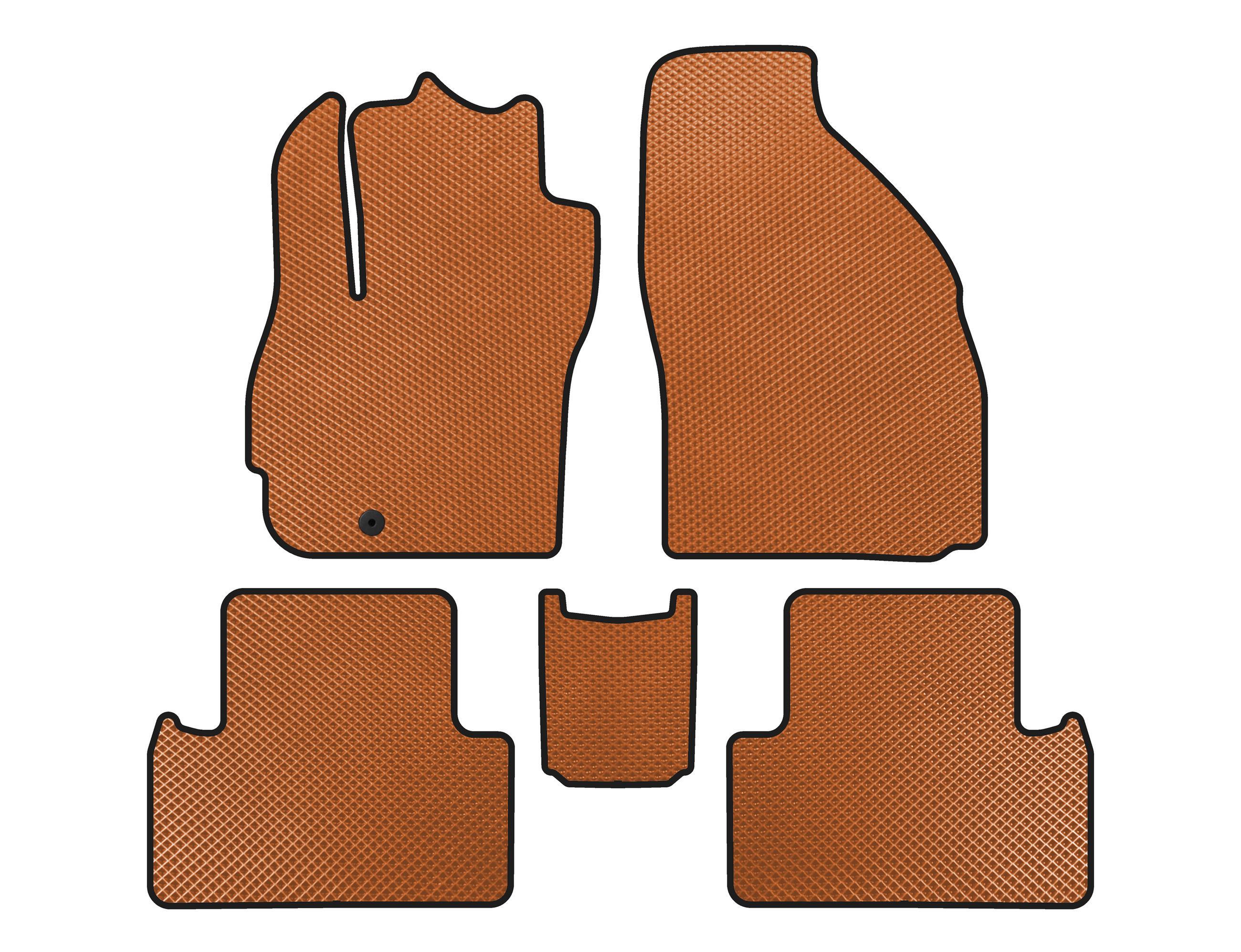 Коврики EVA Digital Designs для Mazda 5 2005-2009 гг. Оранжевый (144747)