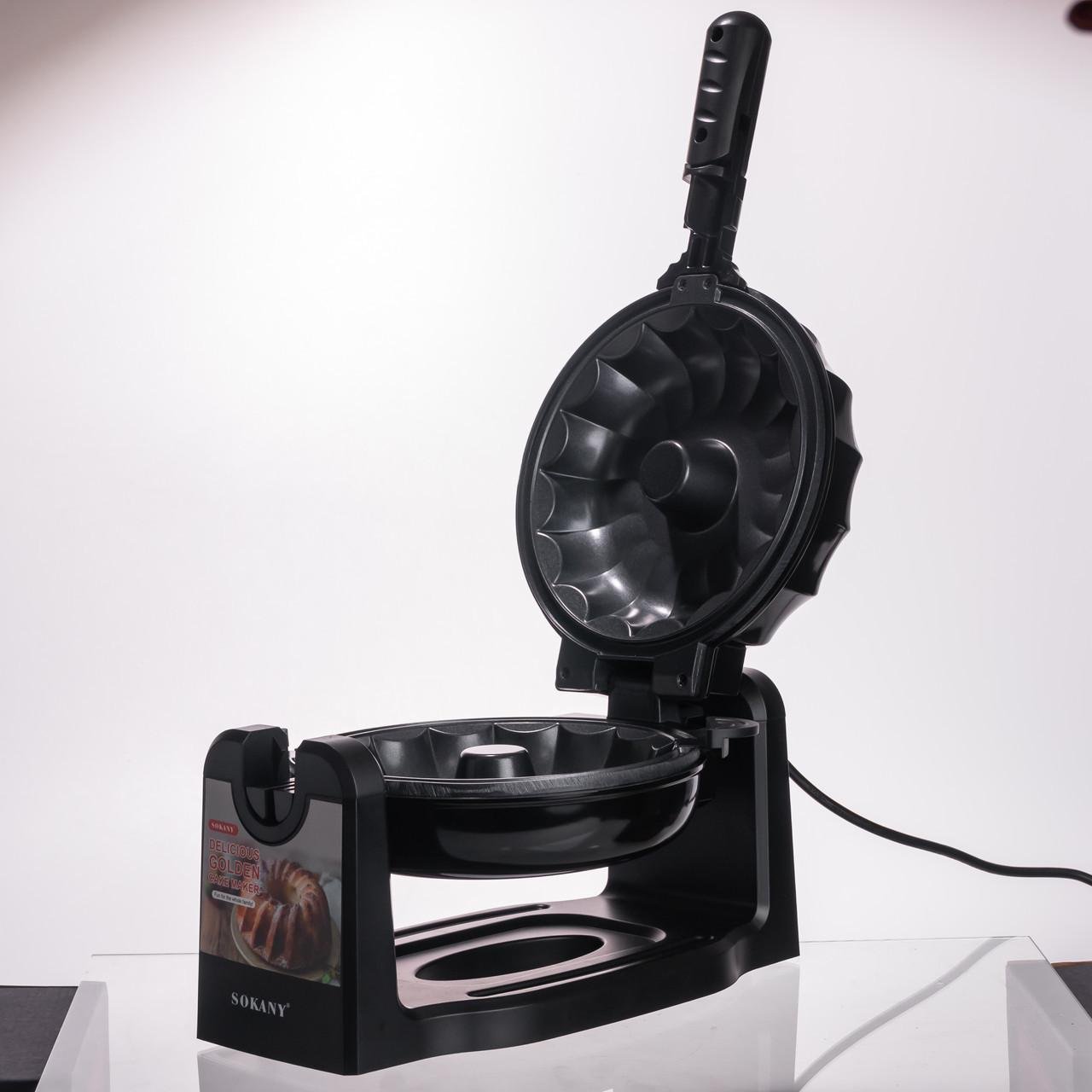 Кексница электрическая с антипригарным покрытием 37х17х18 см 1800 Вт Черный (SK-BBQ-837) Кексница электрическая с антипригарным покрытием 37х17х18 см 1800 Вт Черный (SK-BBQ-837)