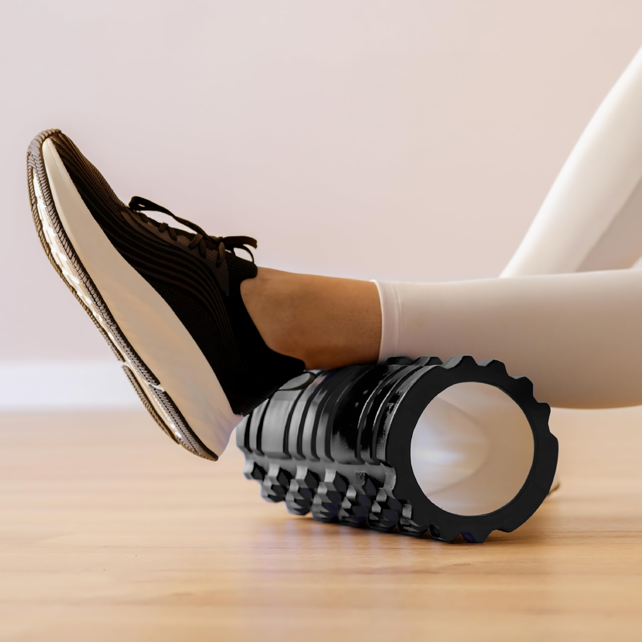 Масажний ролер-валик WCG K1 для спини/йоги та фітнесу Чорний (K1) - фото 5 Масажний ролер-валик WCG K1 для спини/йоги та фітнесу Чорний (K1) - фото 5