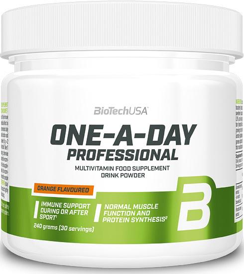 Витаминно-минеральный комплекс для спорта BioTechUSA One-A-Day 240 г 30 порций Orange