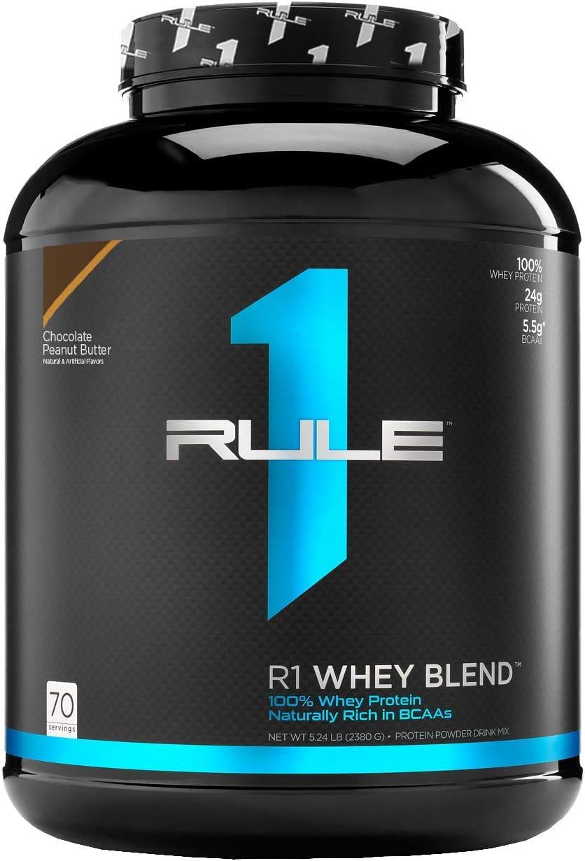 Протеин Rule 1 R1 Whey Blend chocolate peanut butter 2270 г (00000038377) Протеин Rule 1 R1 Whey Blend chocolate peanut butter 2270 г (00000038377)