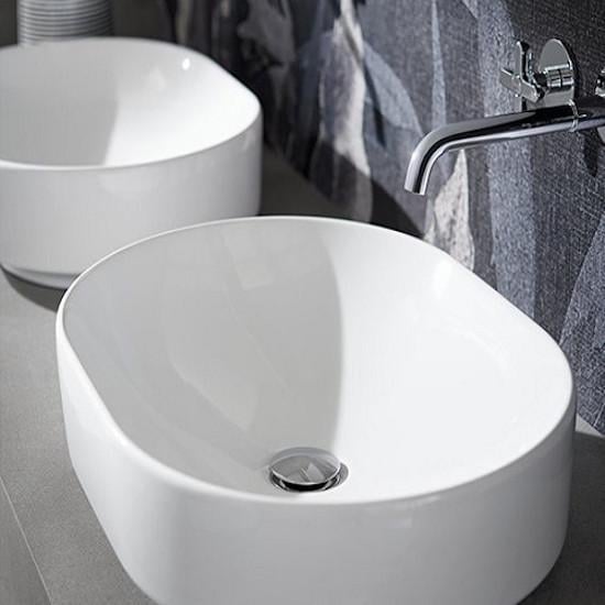 Умывальник на столешницу Geberit VariForm 55х40 см Белый (500.771.01.2) - фото 2 Умывальник на столешницу Geberit VariForm 55х40 см Белый (500.771.01.2) - фото 2